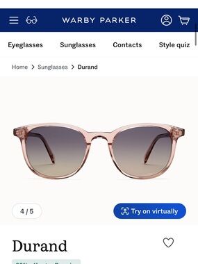 Warby Parker Durand Sunglasses